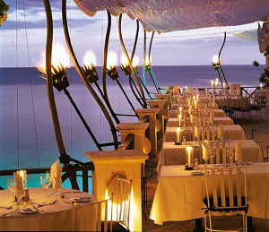 Barbados retirement - dining
